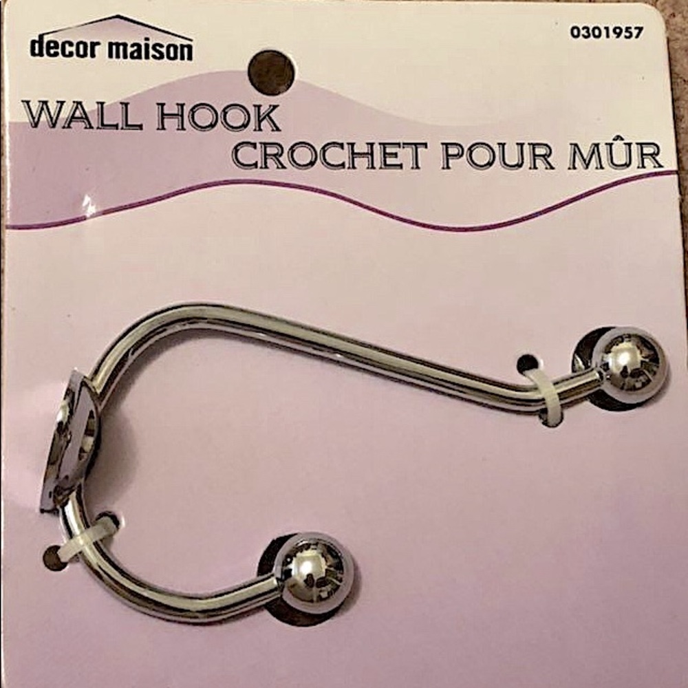 Bundle 5/$25 NEW Metal Wall Hook